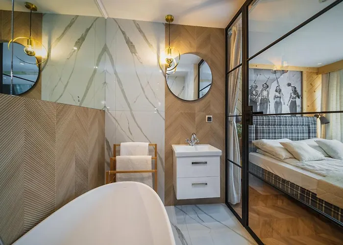 Lägenhet Gorski Lux Jacuzzi & Sauna Poronin